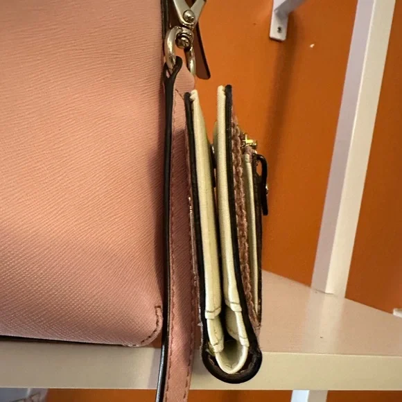 KATE SPADE Cedar Street Bag w/Glitter Bug Stacey Wallet Bundle (EUC) - Picture 7 of 15